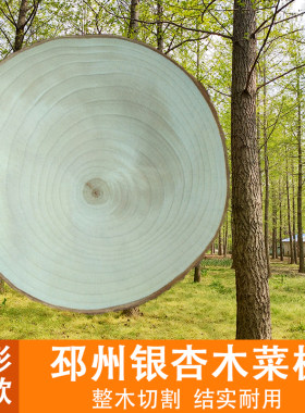 邳州白果木盐水特别款实木砧板