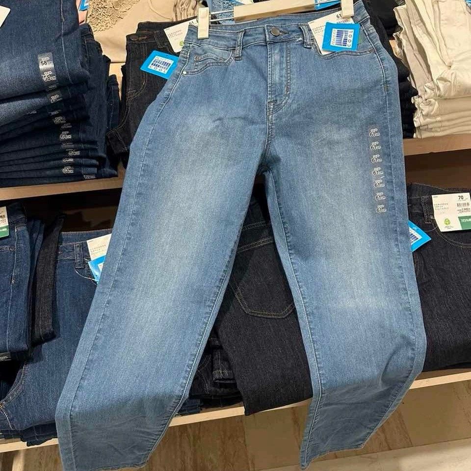 日本AUTHENTIC CUBE SUGAR夏季冷感牛仔裤特价