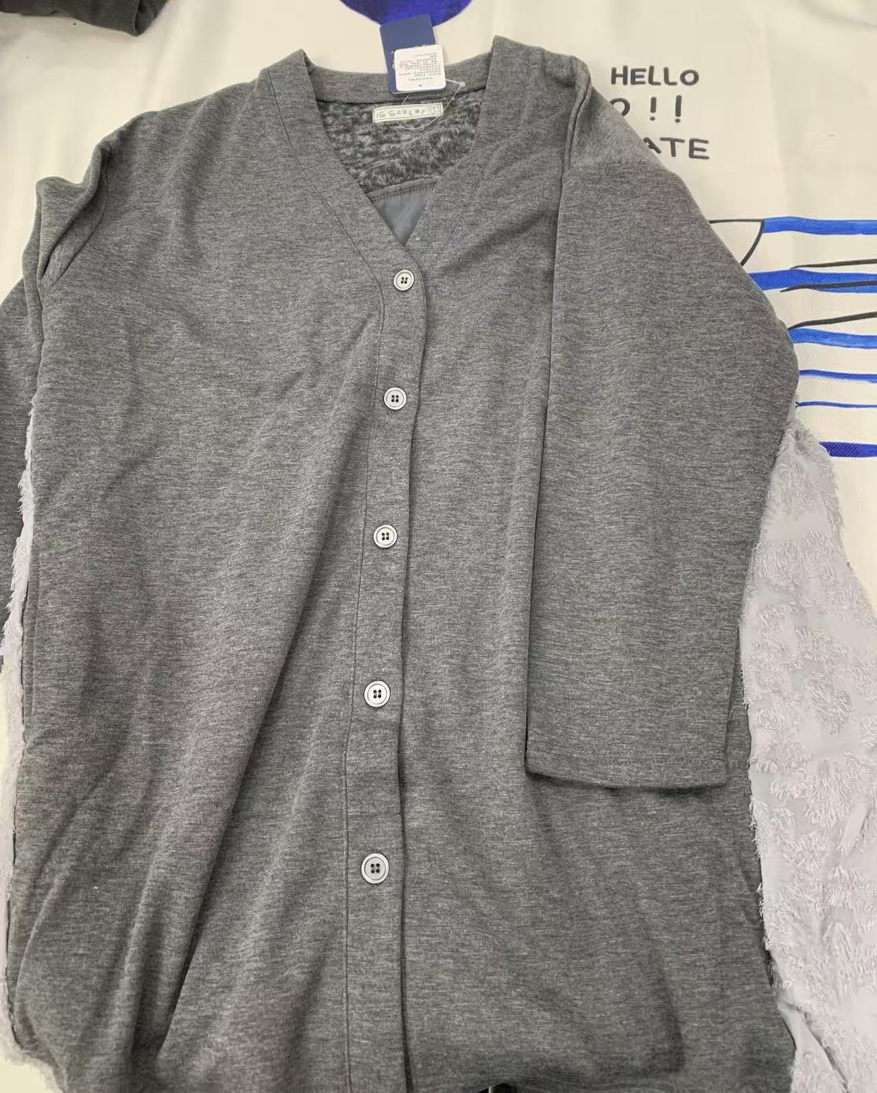 日本卷发拼接磨毛外套一口价(国内现货)