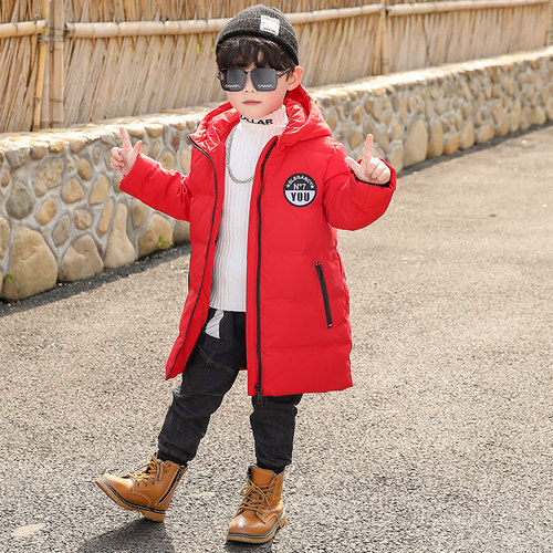 巴拉乐贝中长加厚通用过膝羽绒