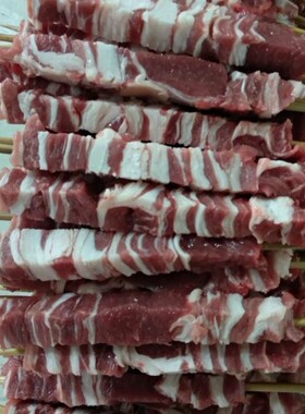 羊筋串500克20串羊腩串