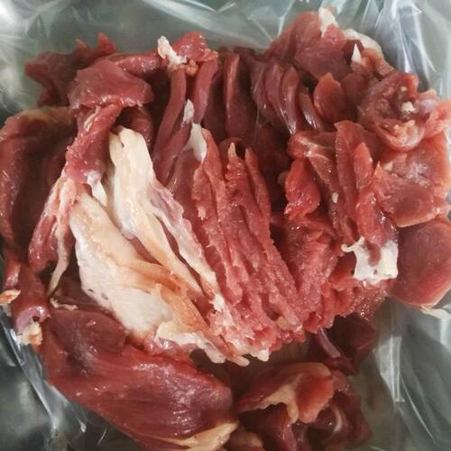 鲜切切羊肉羊肉片后腿肉腱子肉