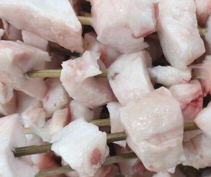 全肥羊肉串，胸口串。