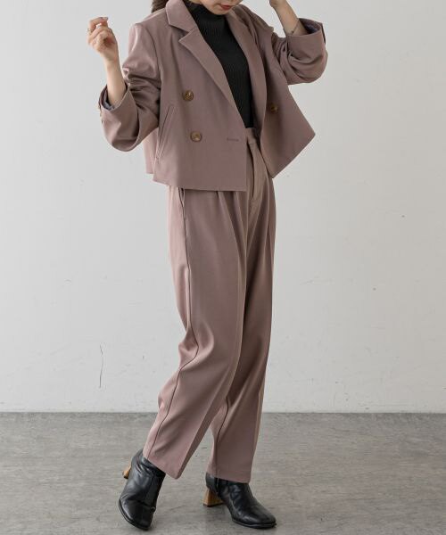 natural couture日单 2021女秋季新款纯元少量外套裤子