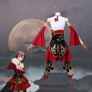 乐正绫十周年生日会乐正绫江南茶肆COS服装