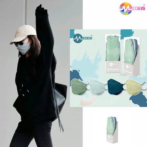 香港MEDEIS4D立体口罩KF94彩色