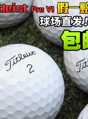 PGM 球场直发！高尔夫球 Titleist pro V1二手比赛球 3-4层球
