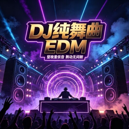 DJ纯舞曲EDM类音乐u盘优盘单一单纯环绕强劲低音家庭家用车用车载