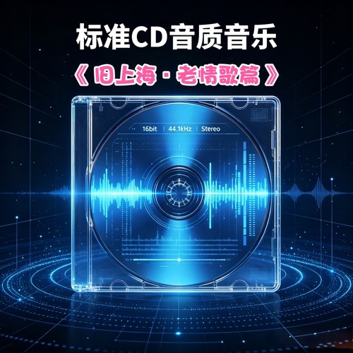 标准CD音质音乐U盘经典旧上海老情歌篇立体分轨解码44.1khz16bit