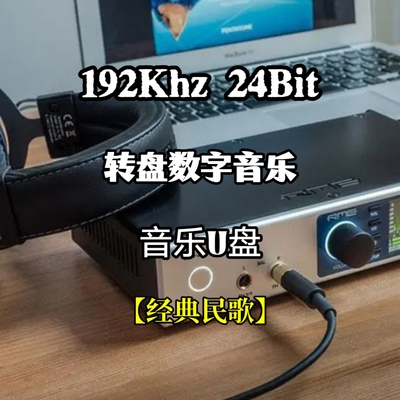 192khz24bit转盘数字音乐u盘经典民歌无损wav立体分轨解读解码