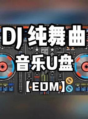DJ纯舞曲EDM类音乐u盘优盘单一单纯环绕强劲低音家庭家用车用车载