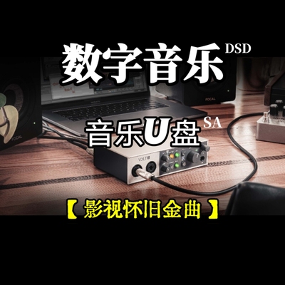 DSD数字音乐u盘经典影视怀旧金曲立体分轨环绕家用车载解读解码