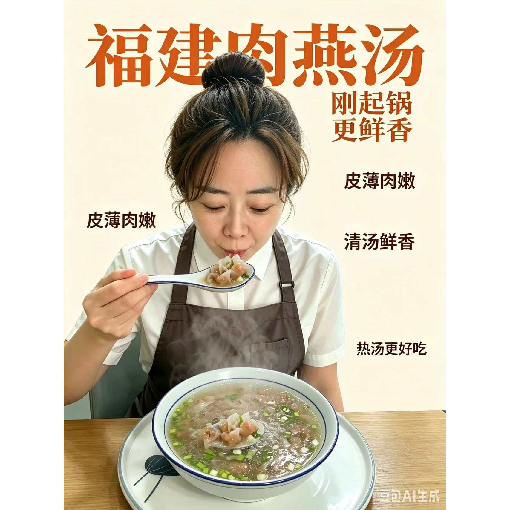 传统肉燕汤营养方便速食皮薄肉嫩福建福州丹阳肉燕速食早餐小馄饨