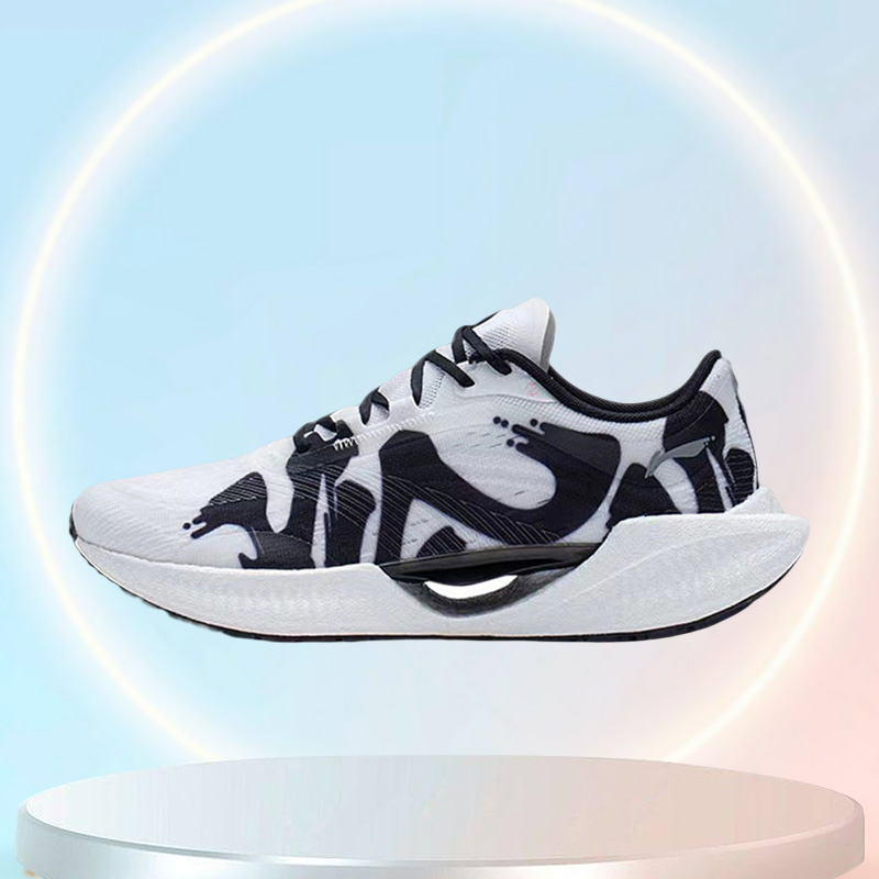 李宁 超轻19元气森林男女高回弹健步休闲运动跑步鞋 ARBS002-45