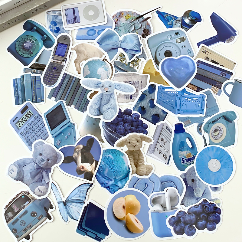 简约生活物品儿童可爱贴画