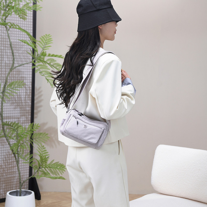 捷朗仕2025尼龙单肩斜挎包