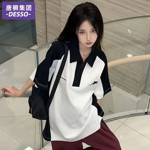 唐狮集团DESSO短袖t恤女2025新款
