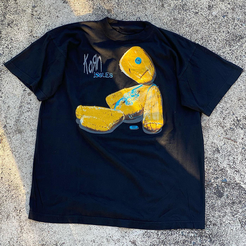 短袖T恤纯棉质感男女科恩乐队