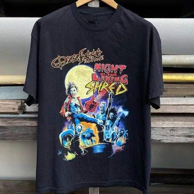 短袖T恤高级感男女奥兹乐队