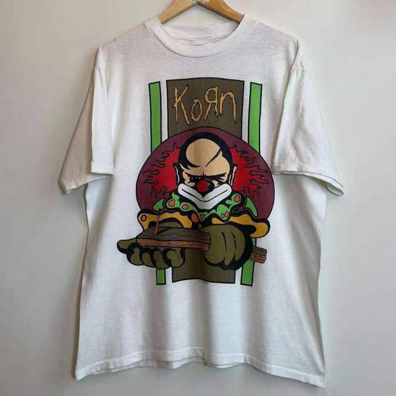 短袖T恤vintage复古男女科恩乐队