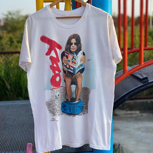 Ozzy Osbourne奥兹摇滚乐队高街痞帅oversize纯棉短袖男女质感T恤