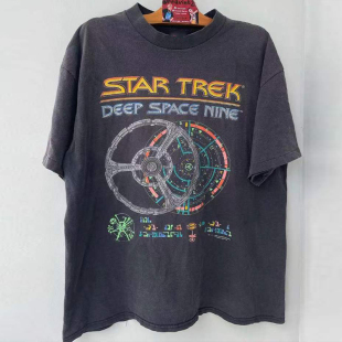 Star Trek星际迷航电影周边ulzzang小众设计感短袖男女重磅棉T恤