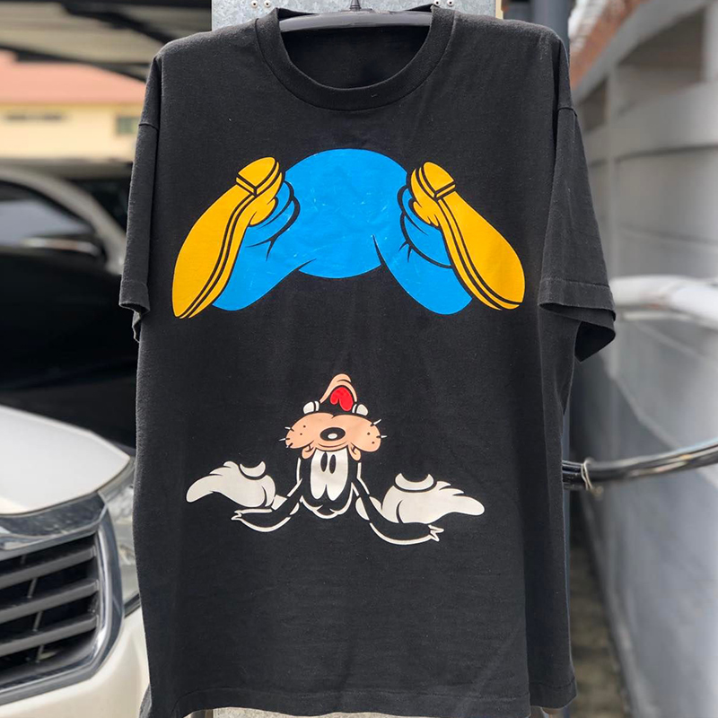 短袖T恤vintage复古男女卡通动漫