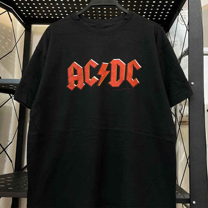 ACDC乐队高街摇滚短袖