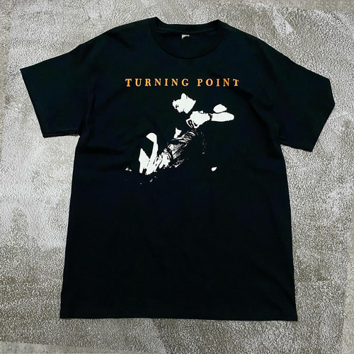 Turning Point朋克乐队做旧质感oversize波普艺术高级感短袖T恤