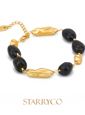 Orlando-哥特风蓝虎眼手链