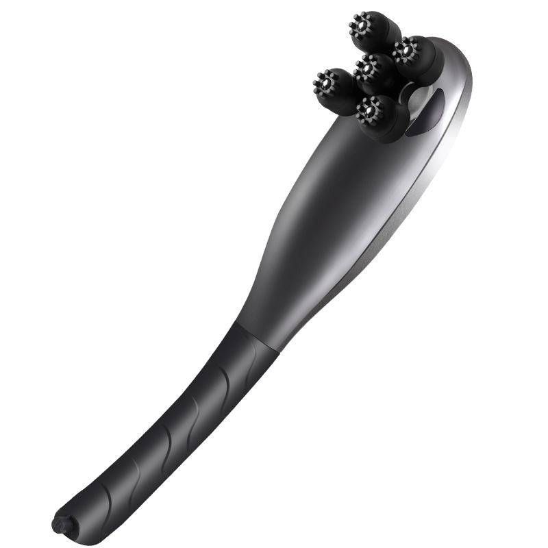 智能无线手持按摩棒便携式颈部腰部背部腿部颈椎仪震动捶打按摩器