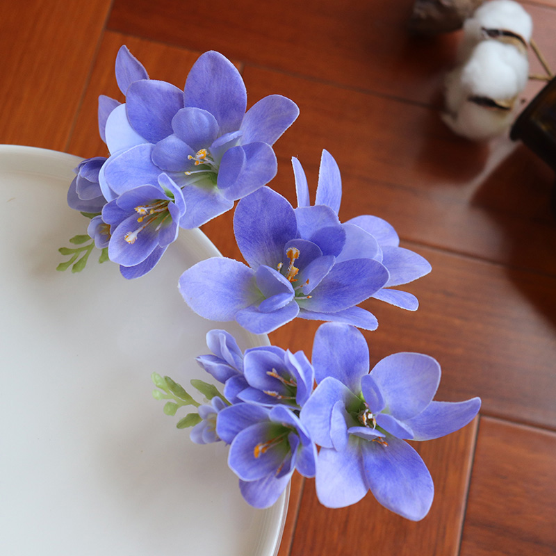 绢花古风绢花发夹唐风