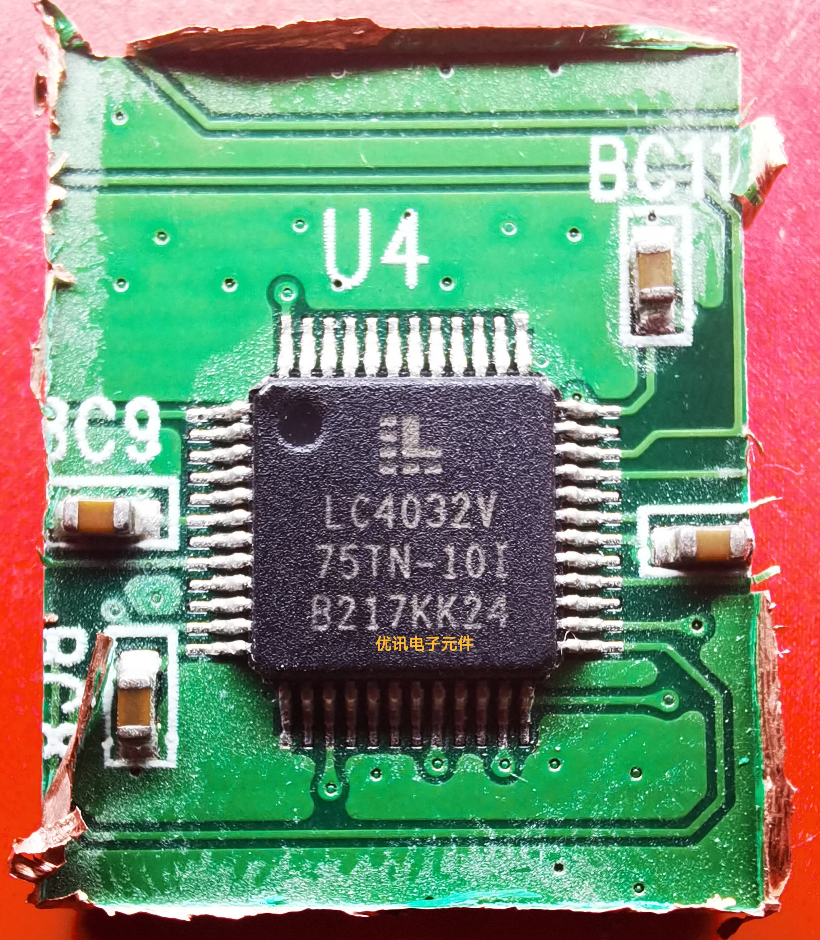 LC4032V-75TN-10I  封装LQFP-48 拆机剪板 实体店现货