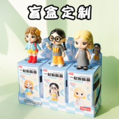 定制人偶手办软陶盲盒情人Q版 生日礼物送女男生闺蜜结婚手工摆件