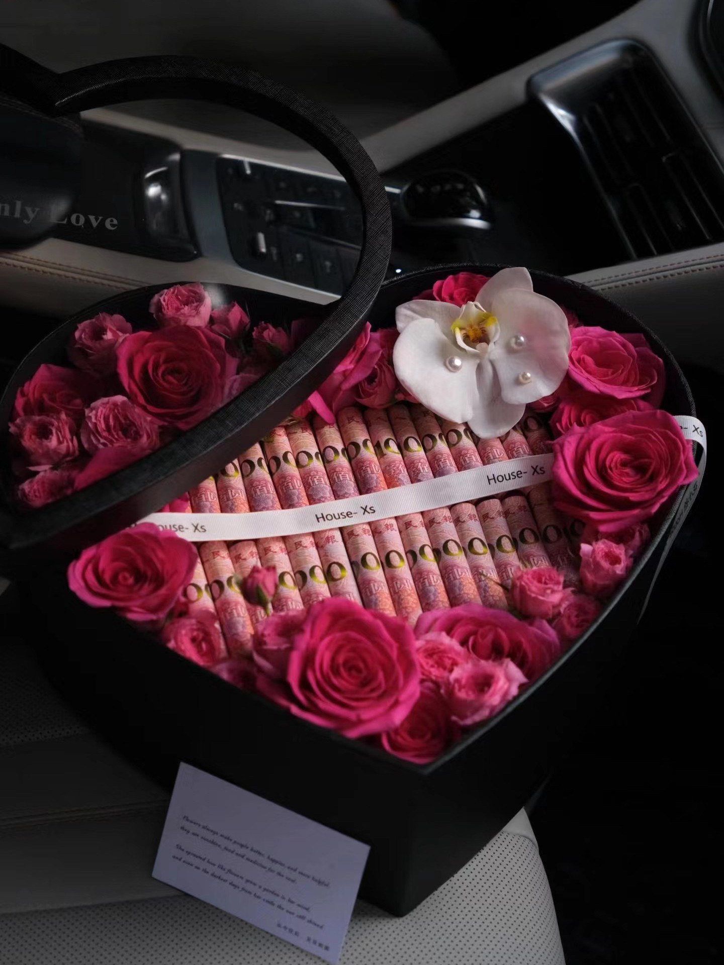 大号鲜花永生花包装盒心形圆形正方形礼盒 适合放烟水果送女朋友