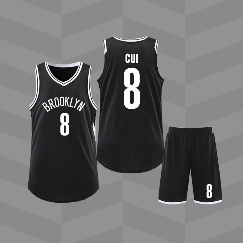 崔永熙球衣篮网队训练球衣