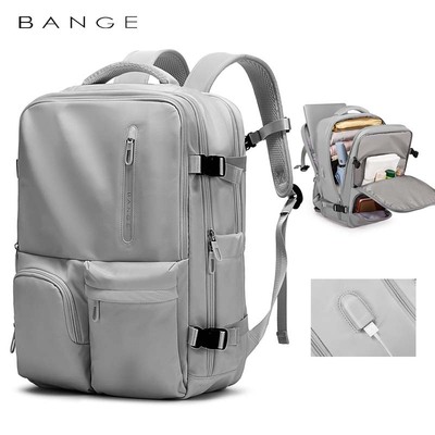 班歌新双肩包商务通勤大容量旅行