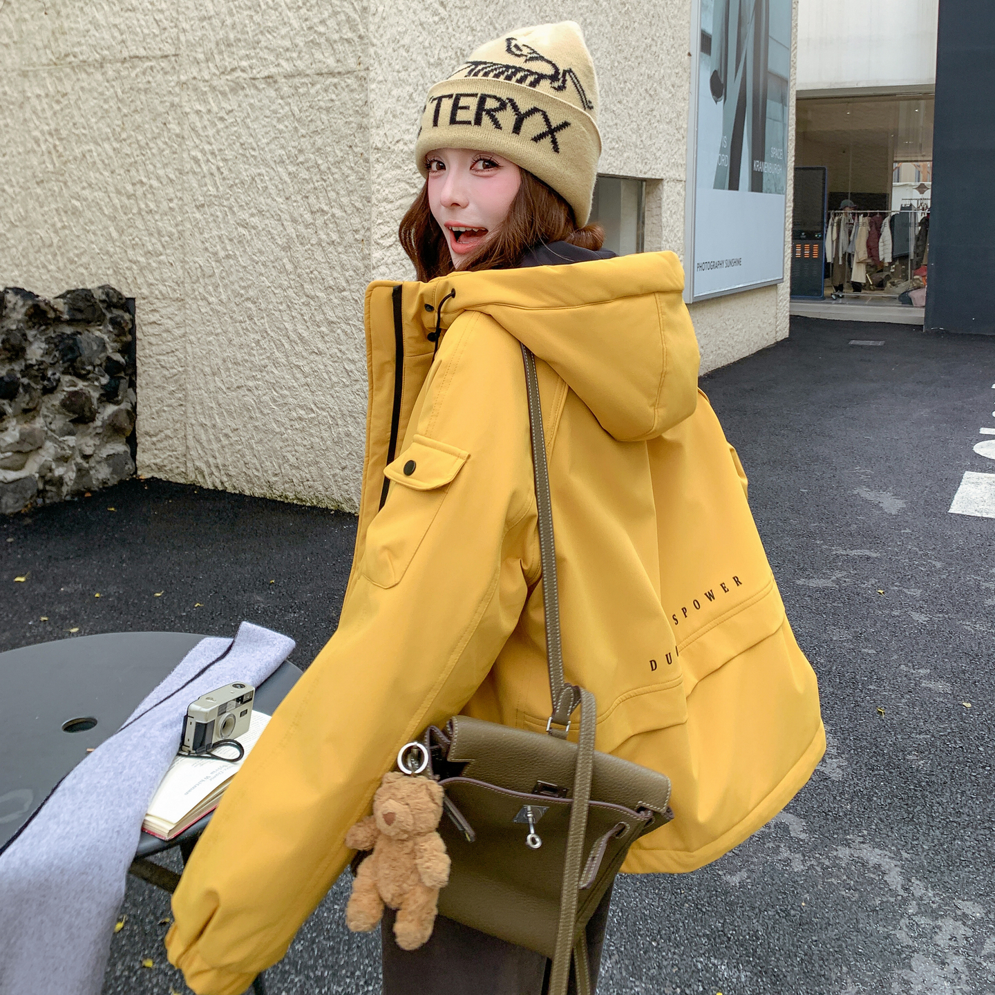 女装/女士精品派克服2025年冬季仿皮草