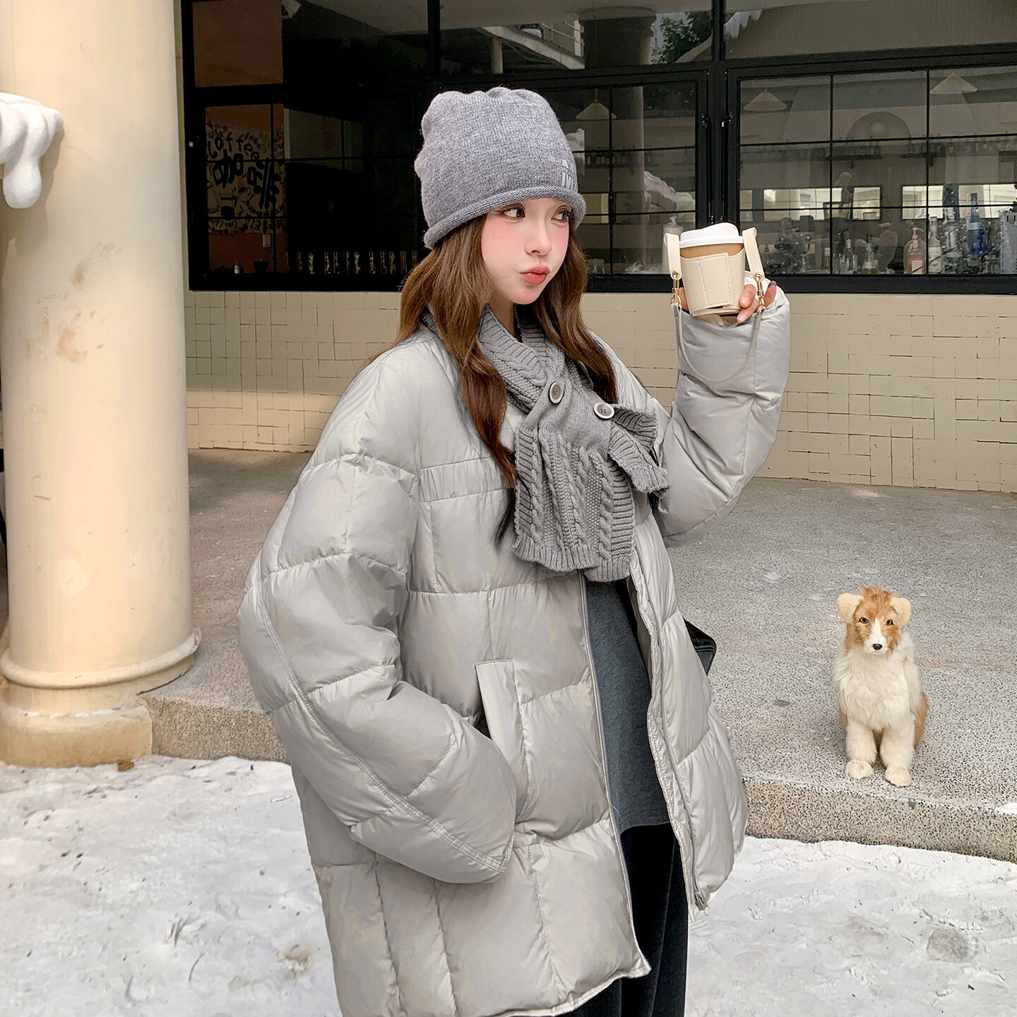 女装/女士精品羽绒服其他/other休闲风白鸭绒2025年冬季厚款中长