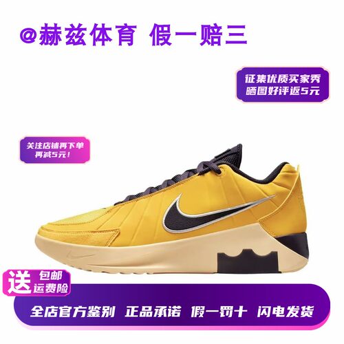 现货正品耐克詹姆斯见证篮球鞋