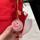 苹果挂件包包挂饰高级感小众圣诞节平安夜可爱钥匙扣 平平安安