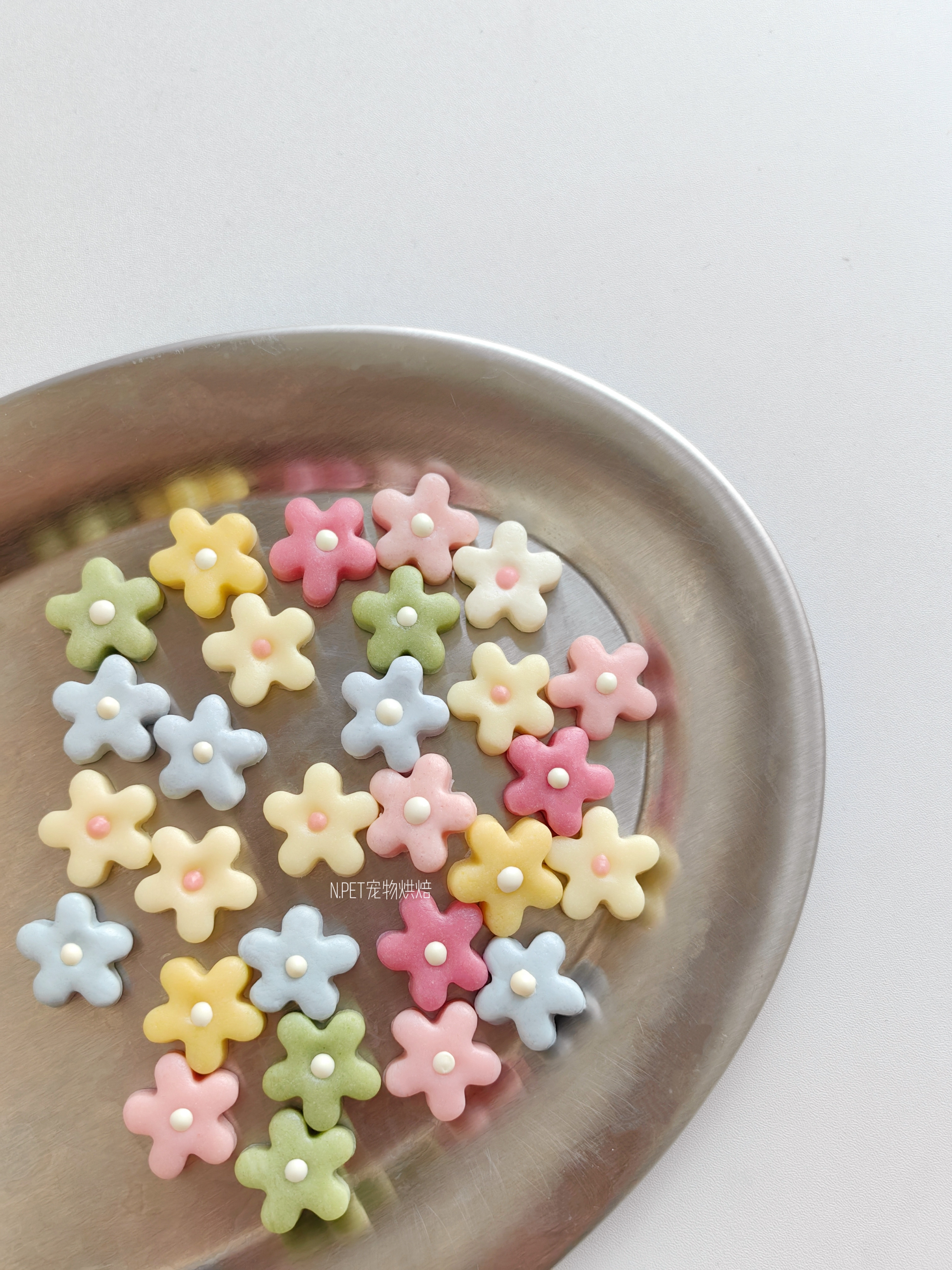 可爱小花羊奶片宠物狗狗猫咪羊奶片日常配餐蛋糕装饰羊奶粉果蔬粉