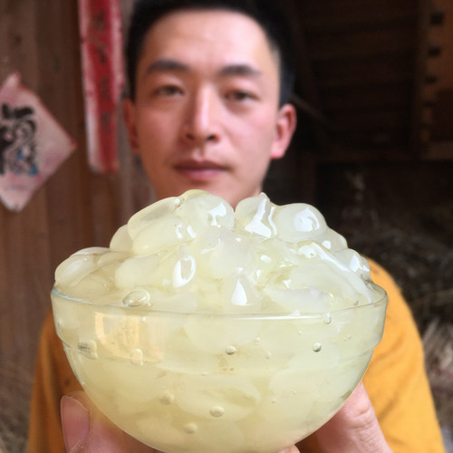 无熏硫皂角米农家雪莲子