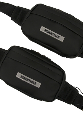 FOG FEAR OF GOD复线ESSENTIALS皮质斜挎包休闲包胸包腰包单肩包