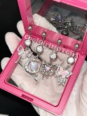 千禧辣妹肚脐钉 甜酷脐钉医用钛钢防过敏不掉色人体穿刺穿孔