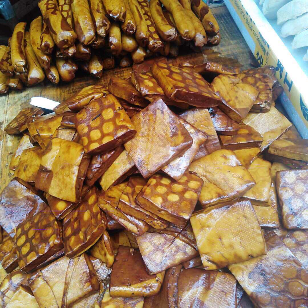 香干子鲜嫩弹豆腐干 500g 湖北荆州公安夹竹园现做现发真空包装