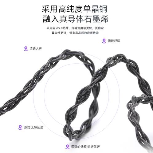 台湾单晶铜石墨烯真导体5合一XLR+6.35+4.4mm+3.5 D7200