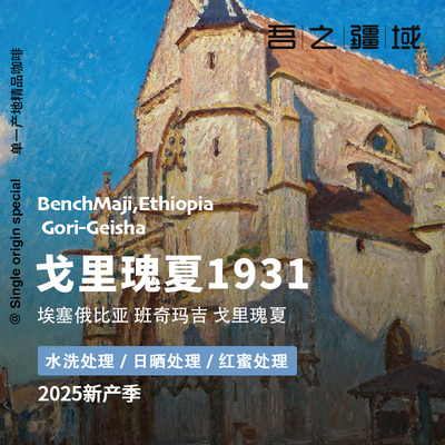 吾之疆域「戈里瑰夏」埃塞俄比亚瑰夏 挂耳咖啡包 精品手冲咖啡豆