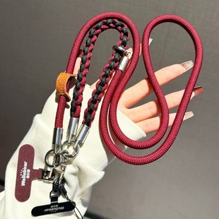 原创户外多功能手机挂绳斜挎可背挂脖便携手提结实背绳登山手机链