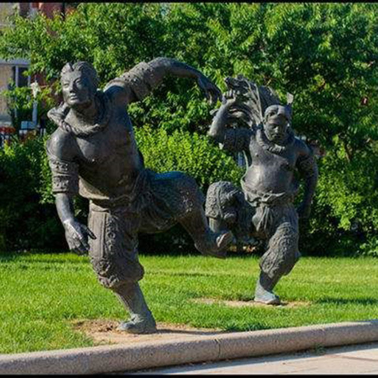 石膏定制蒙古少数民族跳舞雕像定做摔跤草原唱歌玻璃钢铜雕塑摆件